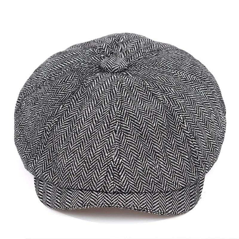メンズフラットトップアイビーギャツビードライビングキャップ秋 - Winter Clothing Drive のレビューと価格