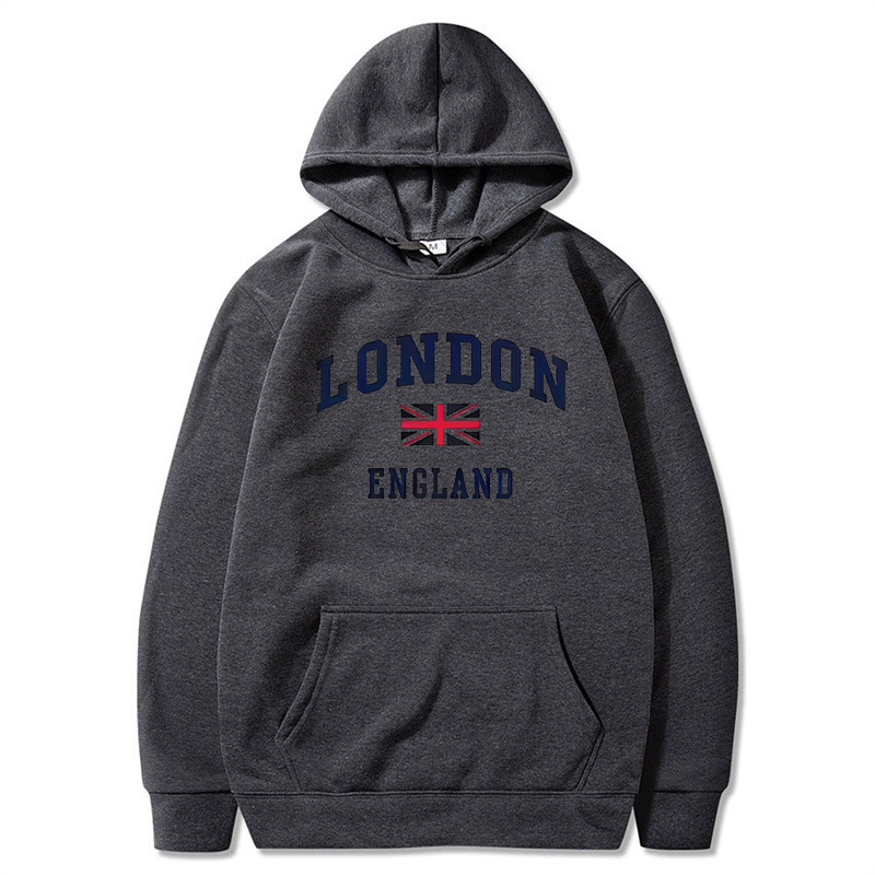 ロンドンイングランドパーカーメンズフード付きスウェットシャツ - Winter Clothing London のレビューと価格