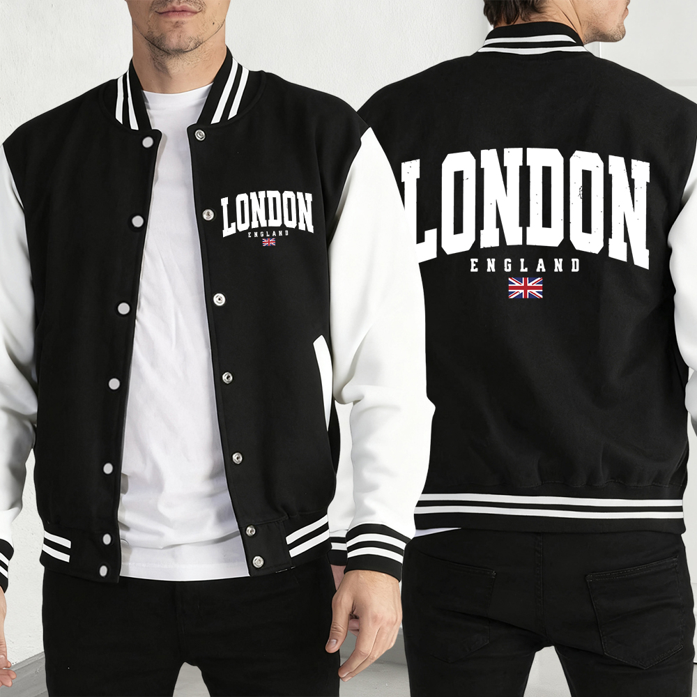 ロンドンイングランド旗メンズジャケット新しいクリエイティブ衣 - Winter Clothing London のレビューと価格