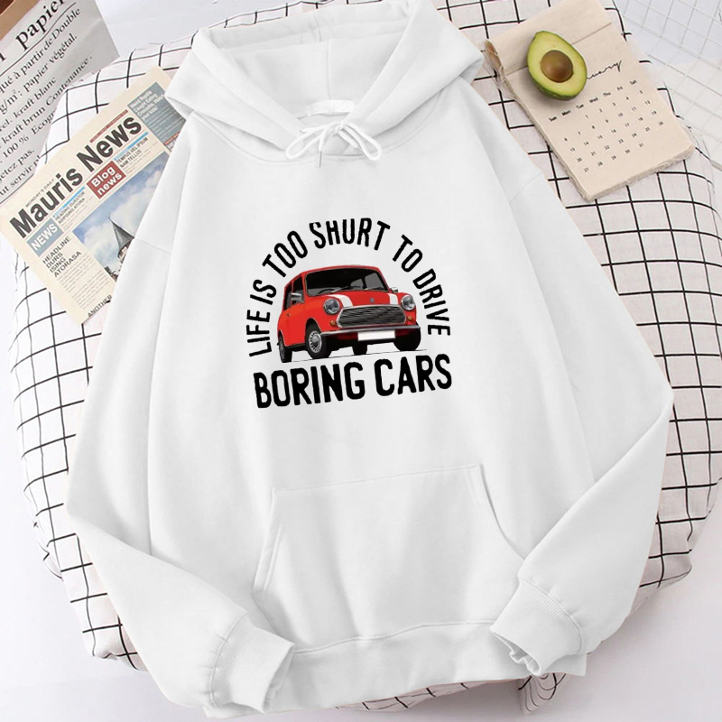 秋冬人気「人生は短いので、退屈な車を運転するのも大変」プリン - Winter Clothing Drive のレビューと価格