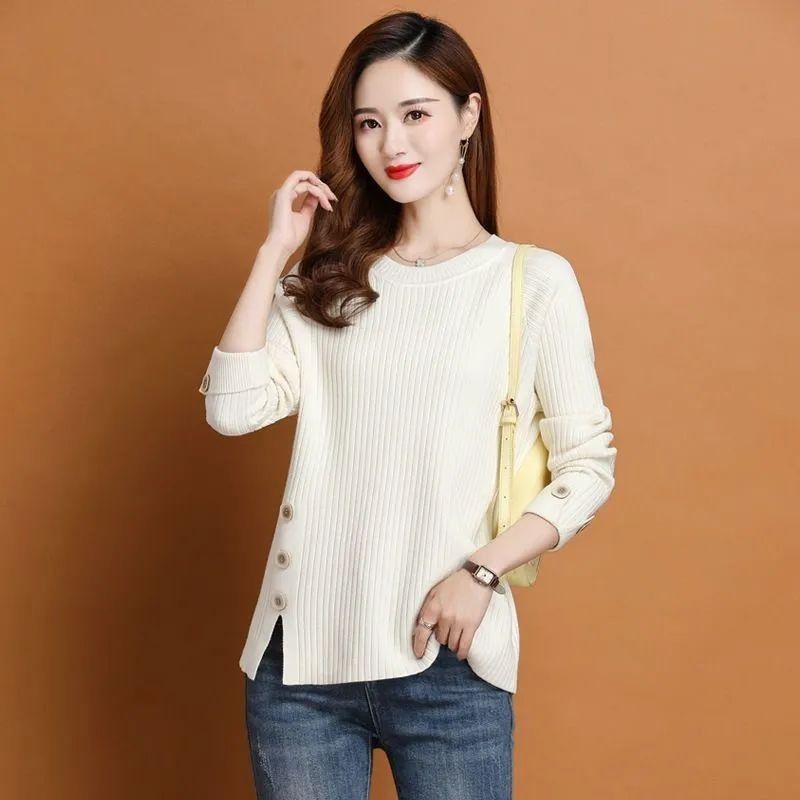 ホワイトレディースプルオーバー原宿韓国風オリジナル冬2025 - Winter Clothing Offer のレビューと価格