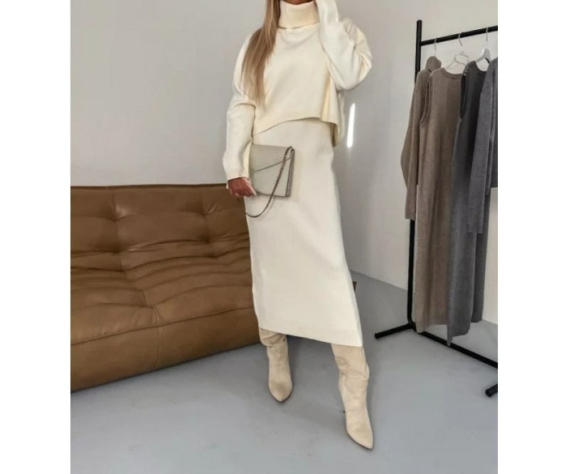 2025秋冬新作 レディース ゆったりニットセーター エレガ - Winter Clothing Line のレビューと価格