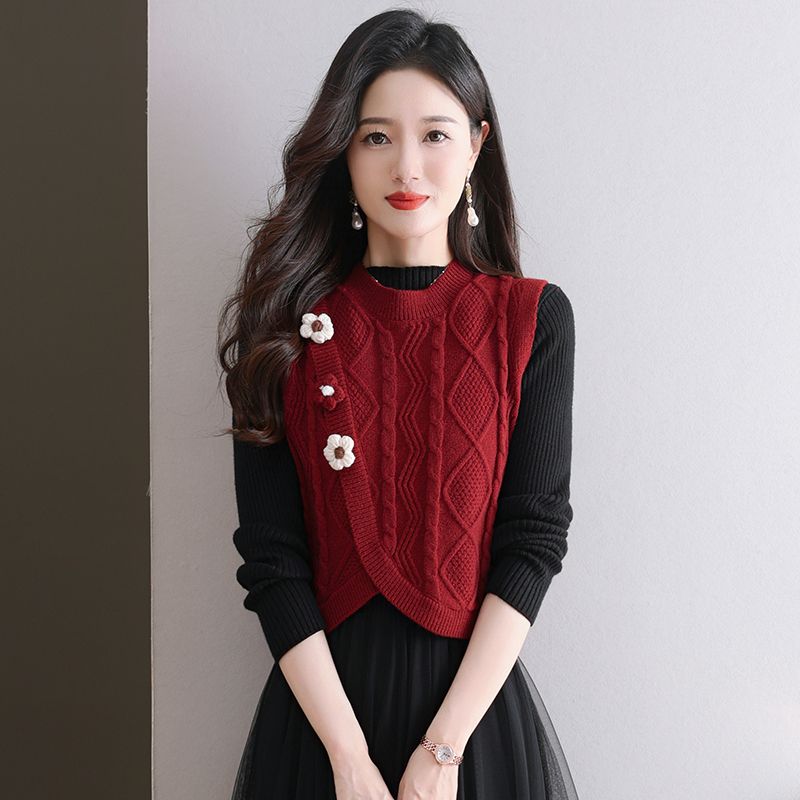 女性用ニットベスト、仕事用ショート丈、軽量、セール中、ジャン - Winter Clothing Offer のレビューと価格