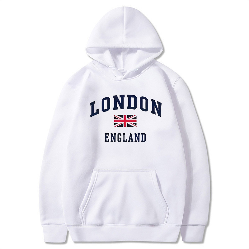 ロンドン イングランド メンズ パーカー フード付きスウェッ - Winter Clothing London のレビューと価格