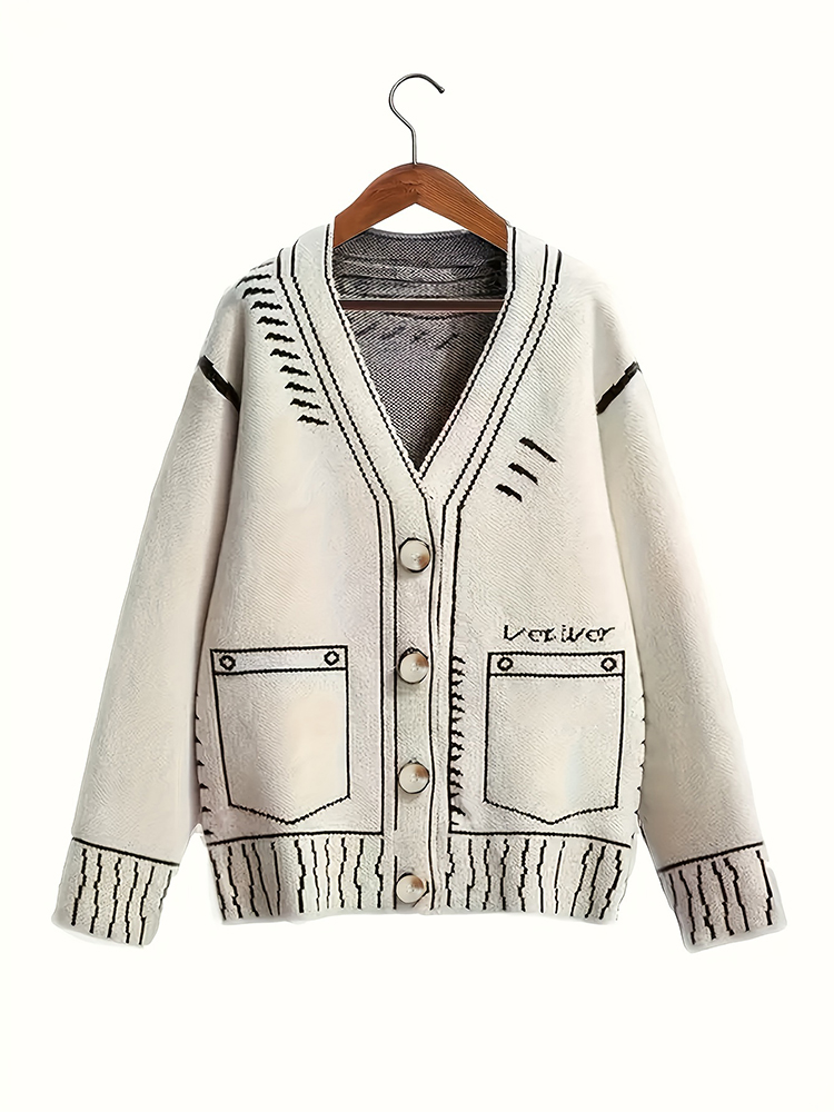 プラスサイズ レディース ボタンアップ カーディガン 秋冬  - Winter Clothing Line のレビューと価格