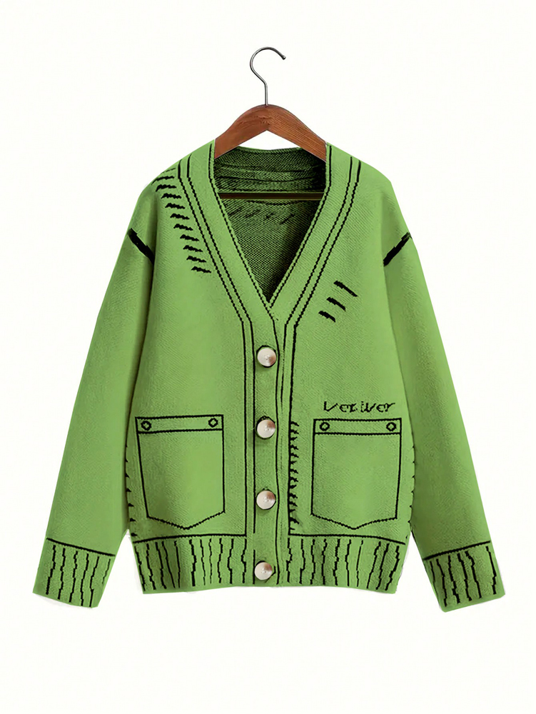 プラスサイズ レディース ボタンアップ カーディガン 秋冬  - Winter Clothing Line のレビューと価格