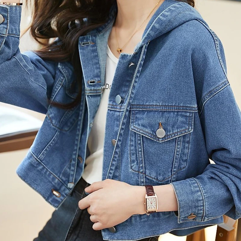女性用フード付きショートジャケット,女性用アウター,ショート - Winter Clothing Offer のレビューと価格