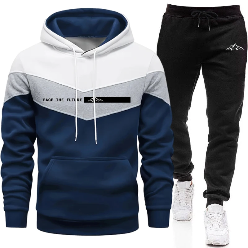メンズトラックスーツ ファッション カジュアル フード付きス - Winter Clothing For Men のレビューと価格