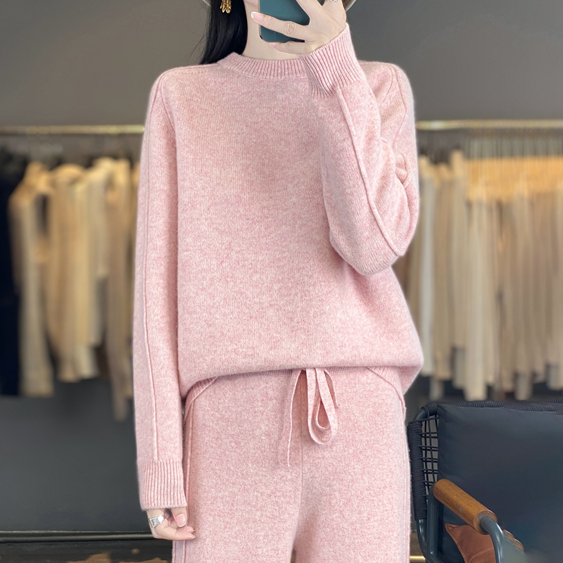 2ピースセット レディースウェア 100%メリノウール 秋冬 - Winter Clothing Line のレビューと価格