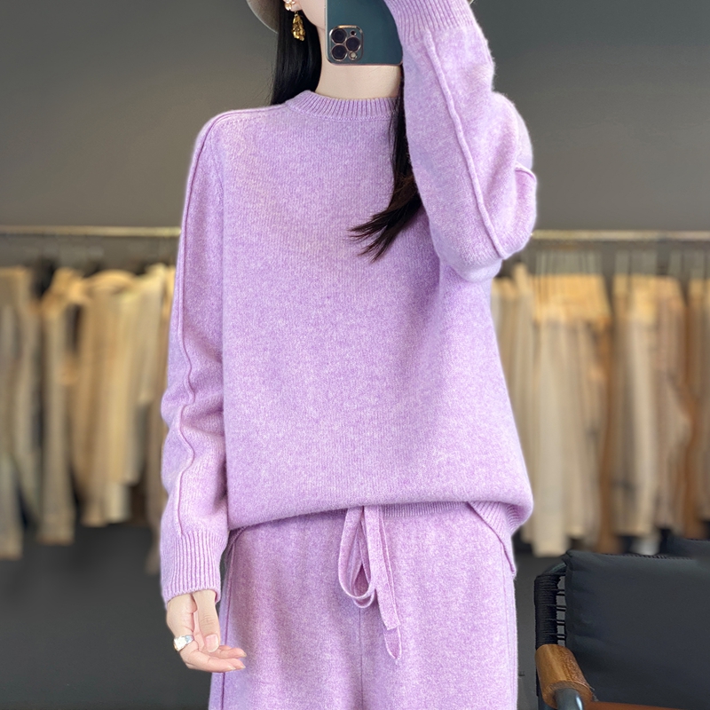 2ピースセット レディースウェア 100%メリノウール 秋冬 - Winter Clothing Line のレビューと価格