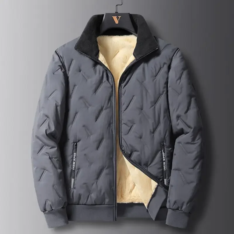 メンズパッド入りダウンジャケット,カジュアルパーカー,韓国ス - Winter Clothing Offer のレビューと価格