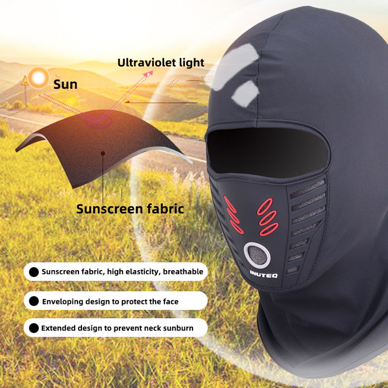 夏冬兼用暖かいフリース素材バイク用フェイスマスク、防塵・防風 - Wool Balaclava Knit のレビューと価格